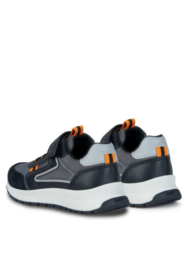 Geox Сникърси J Briezee Boy J36GMA 054FU C0038 D Black/Orange - Mera.bg