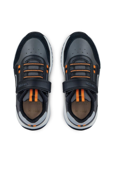 Geox Сникърси J Briezee Boy J36GMA 054FU C0038 D Black/Orange - Mera.bg