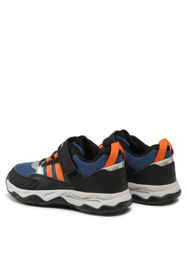 Geox Сникърси J Calco Boy J26CLA 014CE C4M2T M Dk Blue/Orange - Mera.bg
