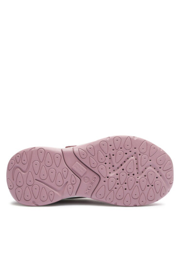 Geox Сникърси J Calco Girl J16CMA 0DHBC C8F1A S Dk Pink/Dk Silver - Mera.bg
