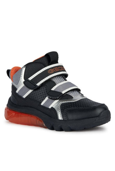 Geox Сникърси J Ciberdron Boy J36LBA 0BUCE C0038 S Black/Orange - Mera.bg
