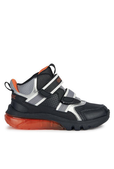 Geox Сникърси J Ciberdron Boy J36LBA 0BUCE C0038 S Black/Orange - Mera.bg