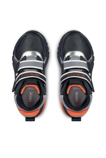 Geox Сникърси J Ciberdron Boy J36LBA 0BUCE C0038 S Black/Orange - Mera.bg