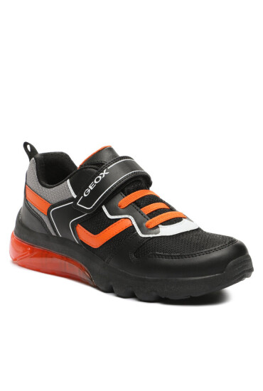 Geox Сникърси J Ciberdron Boy J36LBC 011FE C0038 DD Black/Orange - Mera.bg
