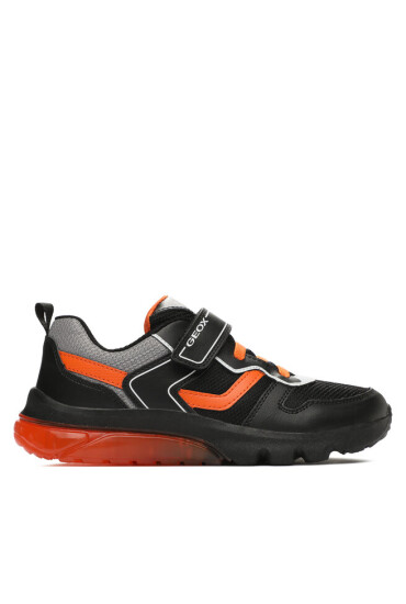 Geox Сникърси J Ciberdron Boy J36LBC 011FE C0038 DD Black/Orange - Mera.bg
