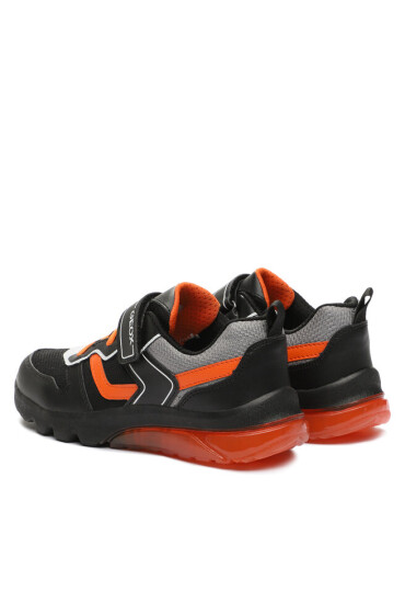 Geox Сникърси J Ciberdron Boy J36LBC 011FE C0038 DD Black/Orange - Mera.bg