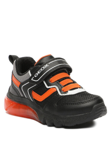 Geox Сникърси J Ciberdron Boy J36LBC 011FE C0038 M Black/Orange - Mera.bg