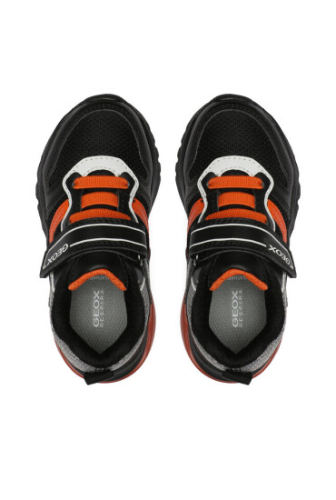 Geox Сникърси J Ciberdron Boy J36LBC 011FE C0038 M Black/Orange - Mera.bg