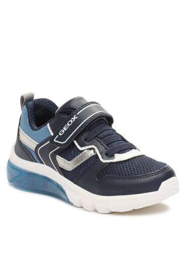 Geox Сникърси J Ciberdron Boy J36LBC 011FE C4201 S Navy/Dk Silver - Mera.bg