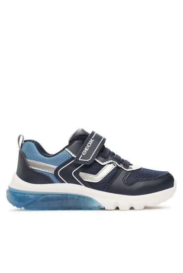 Geox Сникърси J Ciberdron Boy J36LBC 011FE C4201 S Navy/Dk Silver - Mera.bg