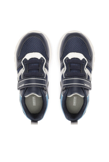 Geox Сникърси J Ciberdron Boy J36LBC 011FE C4201 S Navy/Dk Silver - Mera.bg