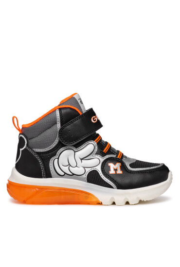 Geox Сникърси J Ciberdron Boy J46LBF 000BC C0039 S Черен - Mera.bg