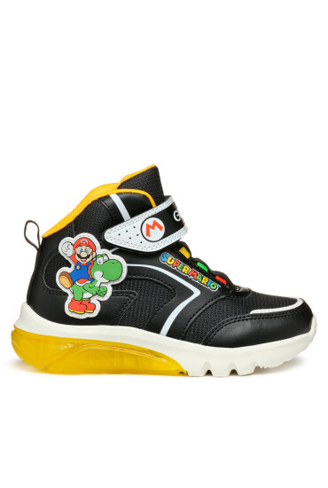 Geox Сникърси J Ciberdron Boy J46LBJ 054FU C0054 DD Черен - Mera.bg