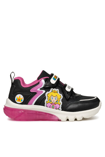 Geox Сникърси J Ciberdron Girl J46LPA 054FU C0922 DD Черен - Mera.bg