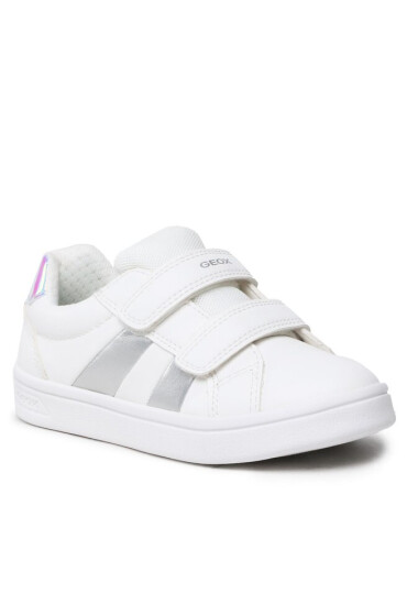 Geox Сникърси J Djrock G. A J354MA 054AJ C0007 S White/Silver - Mera.bg