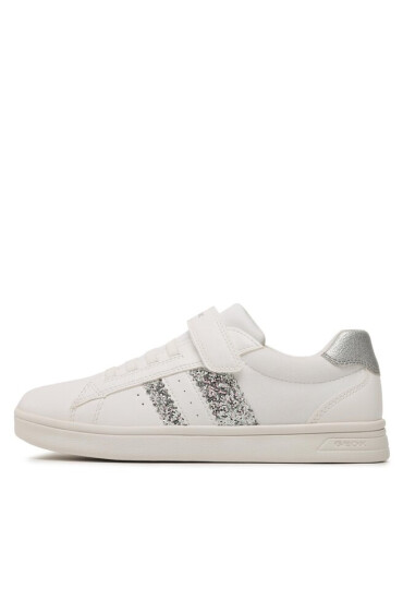 Geox Сникърси J Djrock Girl J354ME05411C0007 D White/Silver - Mera.bg