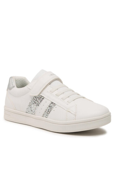 Geox Сникърси J Djrock Girl J354ME05411C0007 D White/Silver - Mera.bg