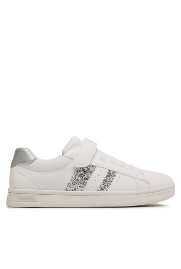 Geox Сникърси J Djrock Girl J354ME05411C0007 D White/Silver - Mera.bg