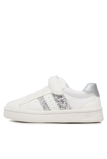 Geox Сникърси J Djrock Girl J354ME05411C0007 M White/Silver - Mera.bg