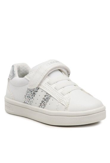Geox Сникърси J Djrock Girl J354ME05411C0007 M White/Silver - Mera.bg