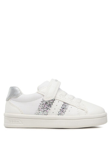 Geox Сникърси J Djrock Girl J354ME05411C0007 M White/Silver - Mera.bg