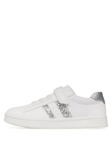 Geox Сникърси J Djrock Girl J354ME05411C0007 S White/Silver - Mera.bg