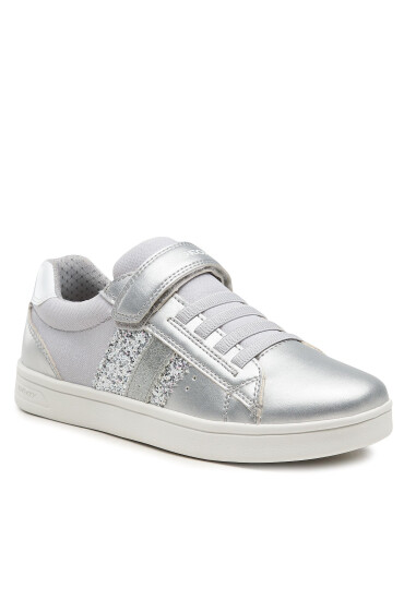 Geox Сникърси J Djrock Girl J354ME0AJ11C1007 D Silver - Mera.bg