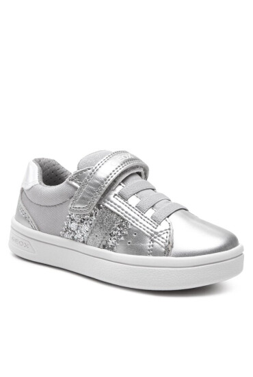 Geox Сникърси J Djrock Girl J354ME0AJ11C1007 M Silver - Mera.bg