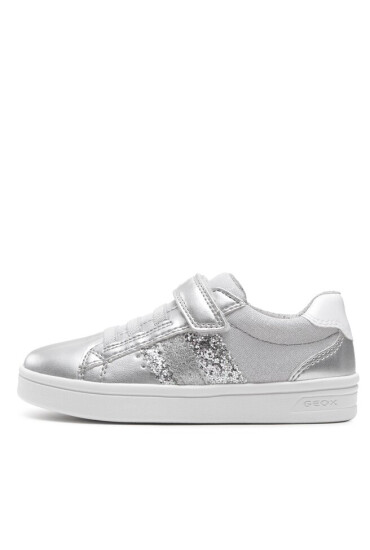 Geox Сникърси J Djrock Girl J354ME0AJ11C1007 S Сребрист - Mera.bg