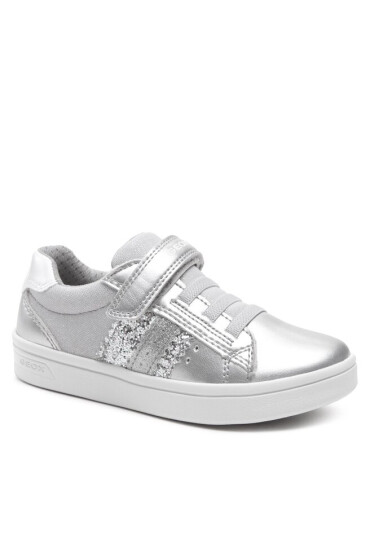 Geox Сникърси J Djrock Girl J354ME0AJ11C1007 S Сребрист - Mera.bg