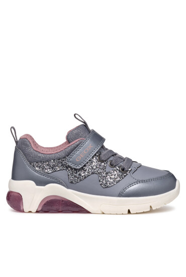 Geox Сникърси J Fadinlight Girl J46M4D 054AJ C1FK8 D Сив - Mera.bg