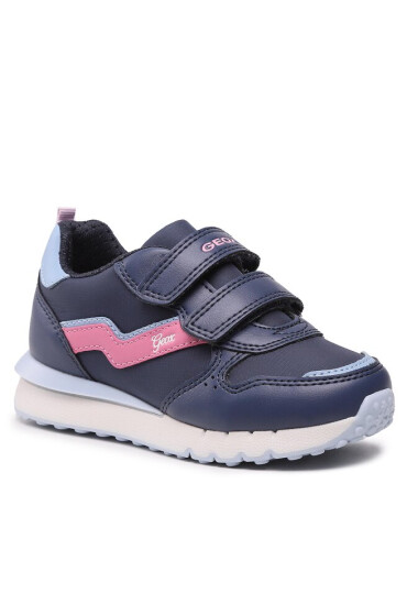 Geox Сникърси J Fastics G. A J26GZA 054FU C4290 S Navy/Coral - Mera.bg