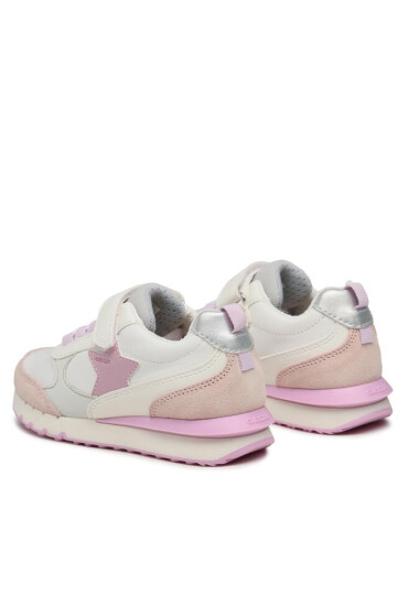 Geox Сникърси J Fastics G. A J35GZA 08514 C0674 S White/Rose - Mera.bg