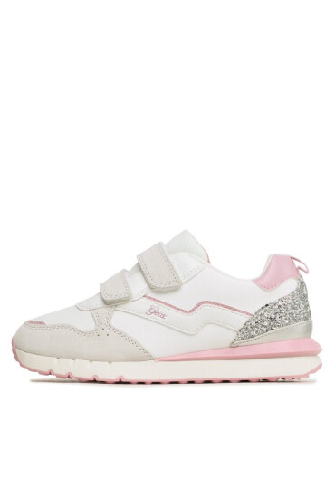 Geox Сникърси J Fastics Girl D J35GZD 022FU C0680 D Off White/Pink - Mera.bg