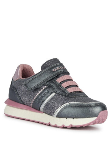 Geox Сникърси J Fastics Girl J26GZB 0HS54 C1FA8 M Grey/Old Rose - Mera.bg