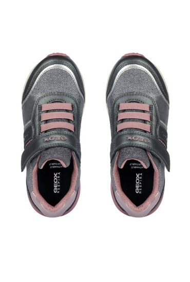 Geox Сникърси J Fastics Girl J26GZB 0HS54 C1FA8 M Grey/Old Rose - Mera.bg