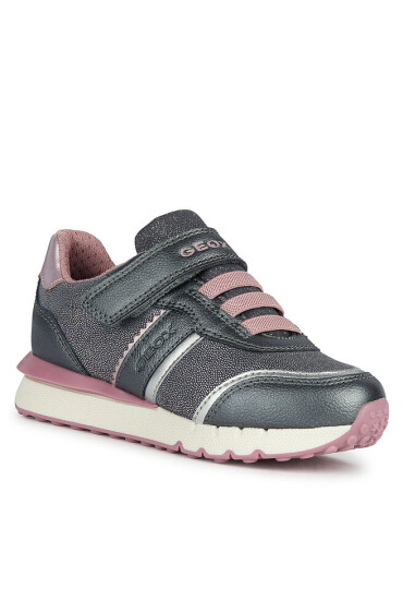 Geox Сникърси J Fastics Girl J26GZB 0HS54 C1FA8 S Grey/Old Rose - Mera.bg