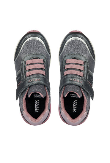 Geox Сникърси J Fastics Girl J26GZB 0HS54 C1FA8 S Grey/Old Rose - Mera.bg