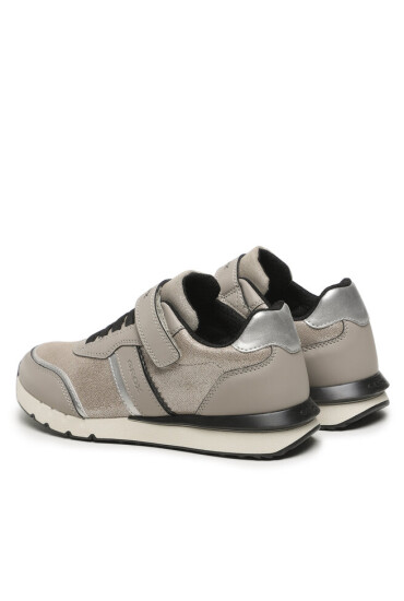 Geox Сникърси J Fastics Girl J26GZB 0HS54 C5Y1A D Rock/Dk Silver - Mera.bg