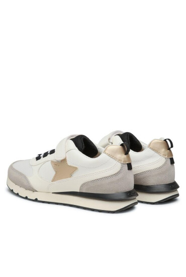 Geox Сникърси J Fastics Girl J35GZA08514C0404 D White/Black - Mera.bg