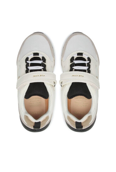 Geox Сникърси J Fastics Girl J35GZA08514C0404 D White/Black - Mera.bg
