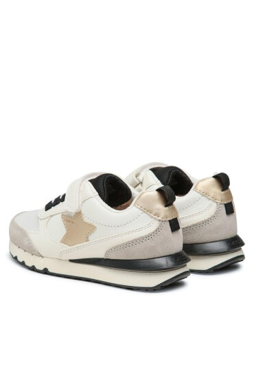 Geox Сникърси J Fastics Girl J35GZA08514C0404 S White/Black - Mera.bg
