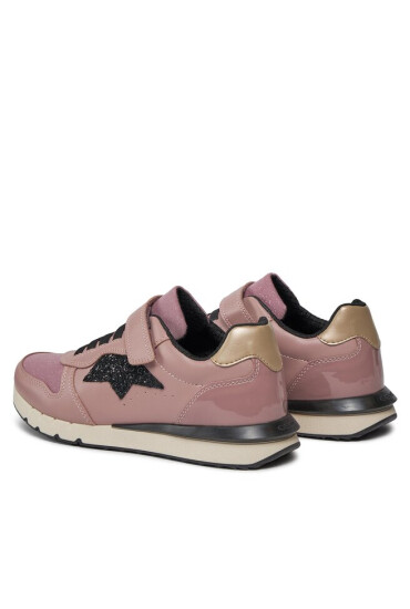Geox Сникърси J Fastics Girl J35GZC 054AS C8A9B D Antique Rose/Black - Mera.bg