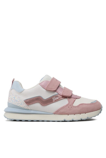 Geox Сникърси J Fastics Girl J35GZD022FUC0674 D White/Rose - Mera.bg