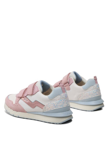 Geox Сникърси J Fastics Girl J35GZD022FUC0674 D White/Rose - Mera.bg