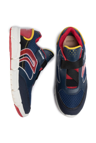 Geox Сникърси J Flexyper B. B J029BB 014BU C0735 S Navy/Red - Mera.bg