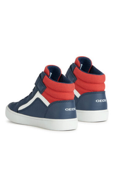 Geox Сникърси J Gisli Boy J365CC 05410 C0735 M Navy/Red - Mera.bg