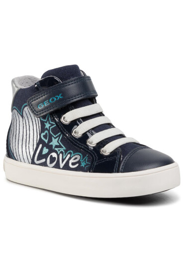 Geox Сникърси J Gisli G. C J024NC 01002 CF4N4 M Navy/Turquoise - Mera.bg