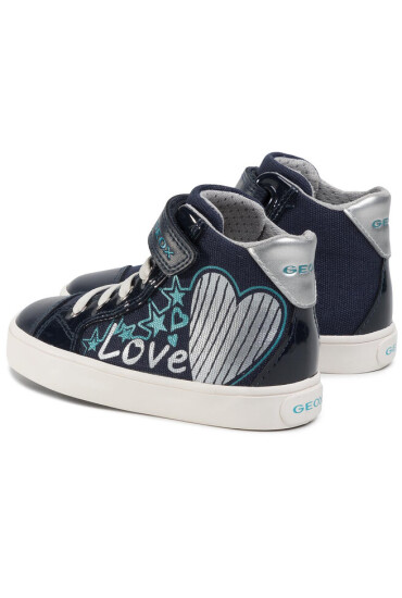 Geox Сникърси J Gisli G. C J024NC 01002 CF4N4 M Navy/Turquoise - Mera.bg