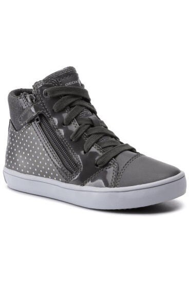 Geox Сникърси J Gisli G. C J944NC 0AJ54 C0710 S Dk Grey/Silver - Mera.bg